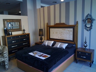 Dormitorio en madera de castao linea bella